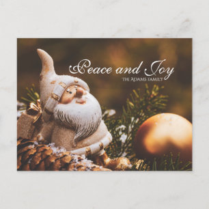 Cartão postal personalizado de saudação de inverno