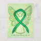 Cartão postal personalizado do Angel de sensibiliz (Frente)