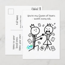 Cartão Postal Personalizado House of Cards