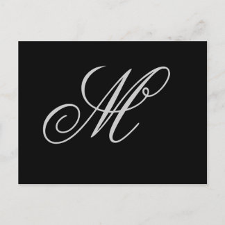 Cartão postal personalizado inicial