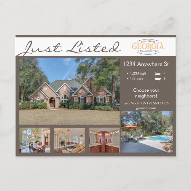 Cartão Postal Personalizado listado ou vendido (5 fotos) (Frente)