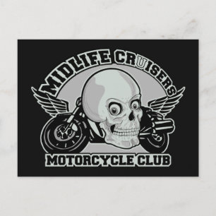 Cartão postal personalizado MC Midlife Cruisers