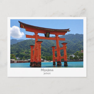 Cartão Postal Personalizado, Miyajima, Japão
