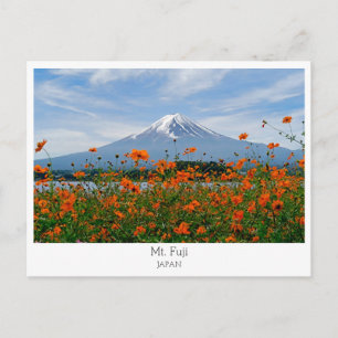 Cartão Postal Personalizado, Monte Fuji, Japão