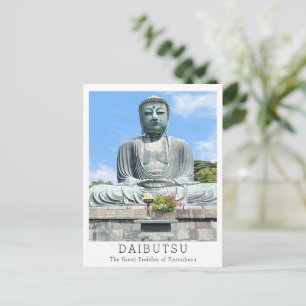 Cartão Postal Personalizado O Grande Buda de Kamakura