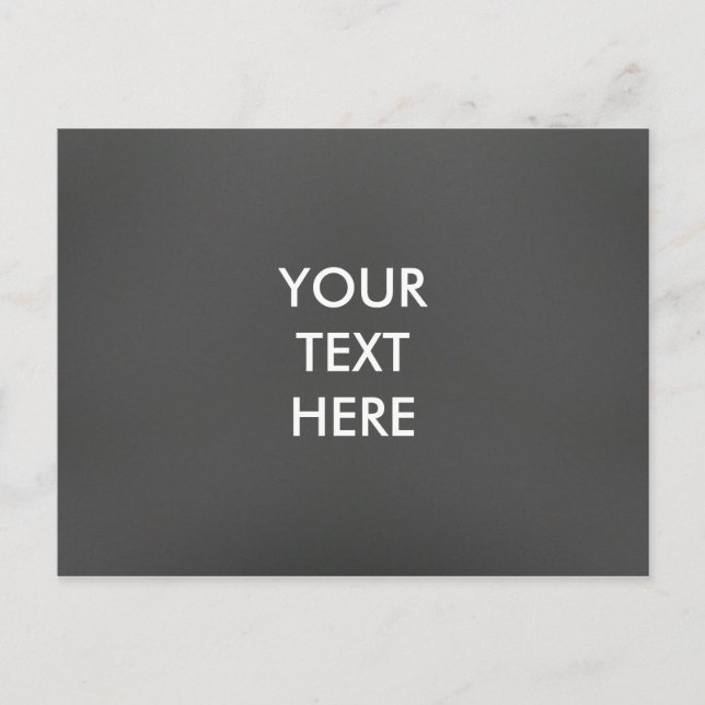 Cartão Postal Personalizado Personalizado Seu Fundo De Madeira (Frente)