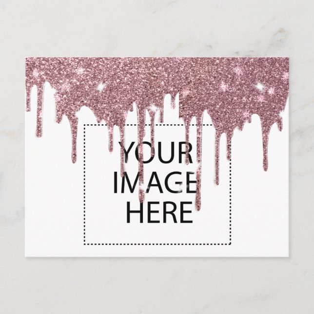 Cartão Postal Personalizado Personalizado Sua Própria Fotografia (Frente)