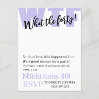 Personalizado Qual é o quadragésimo 40º aniversári