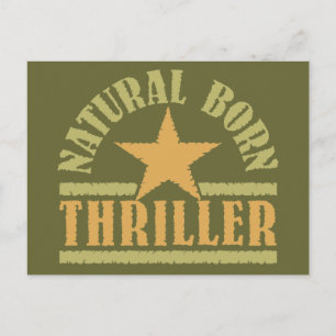 Cartão postal personalizado Thriller do Nascer Nat