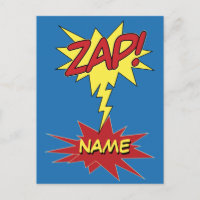Cartão postal personalizado ZAP!