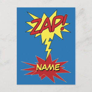 Cartão postal personalizado ZAP!