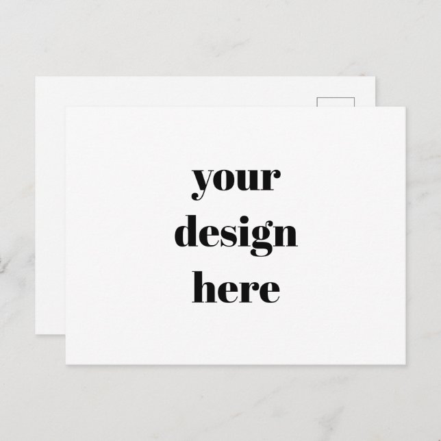 Cartão Postal Personalizar (Frente/Verso)