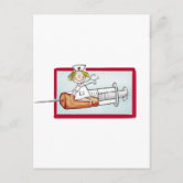 Cartões Postais Desenhos Animados Enfermeira