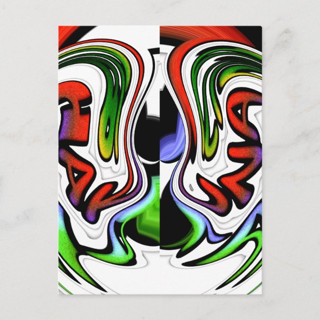 Cartão Postal Personalizar produto (Frente)