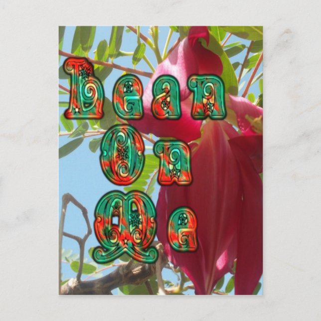 Cartão Postal Personalizar produto (Frente)