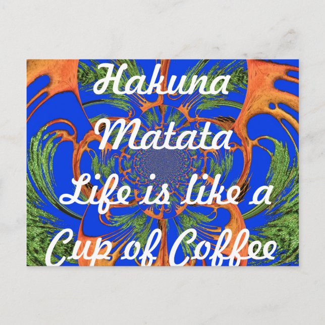 Cartão Postal Personalizar Produto de Vida (Frente)