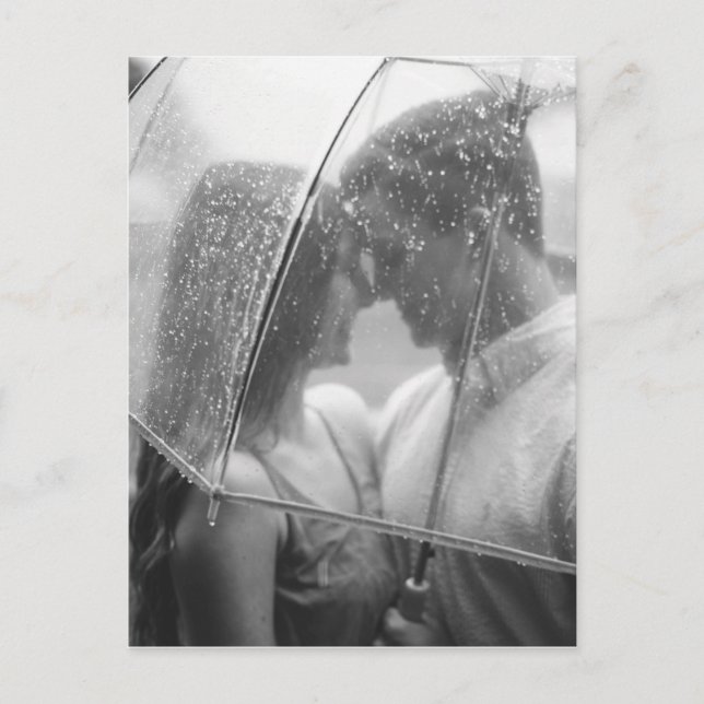 Cartão Postal Personalizar Salve a Data (Frente)