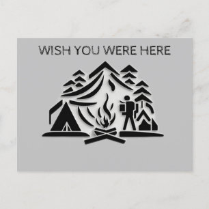 Cartão Postal Personalizar Viagem de Campanha de Texto