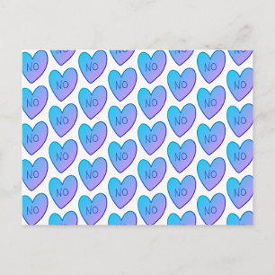 Cartão postal Personalizável Sem Doces Engraçad