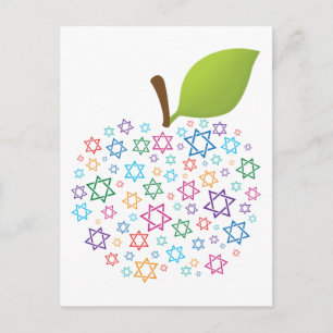 Cartão Postal ✡ 🕎 personalizável Shana Tova