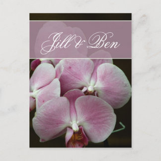 Cartão Postal Personalize seu próprio design de orquídea