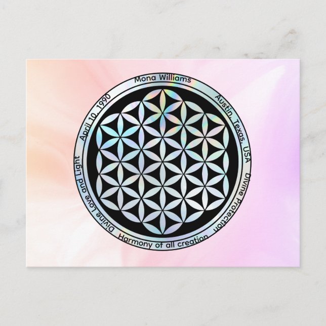 Cartão Postal Personalized Creation Harmony  (Frente)