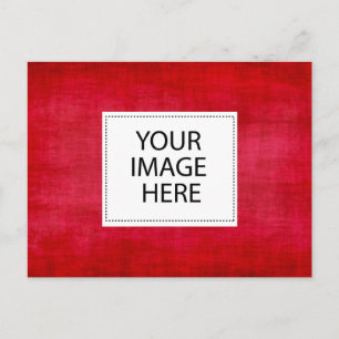 Cartão Postal Personalized Custom Your Own Photo & Text Postcard