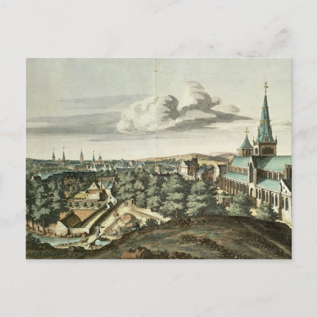 Cartão Postal Perspectiva da Cidade de Glasgow (Frente)