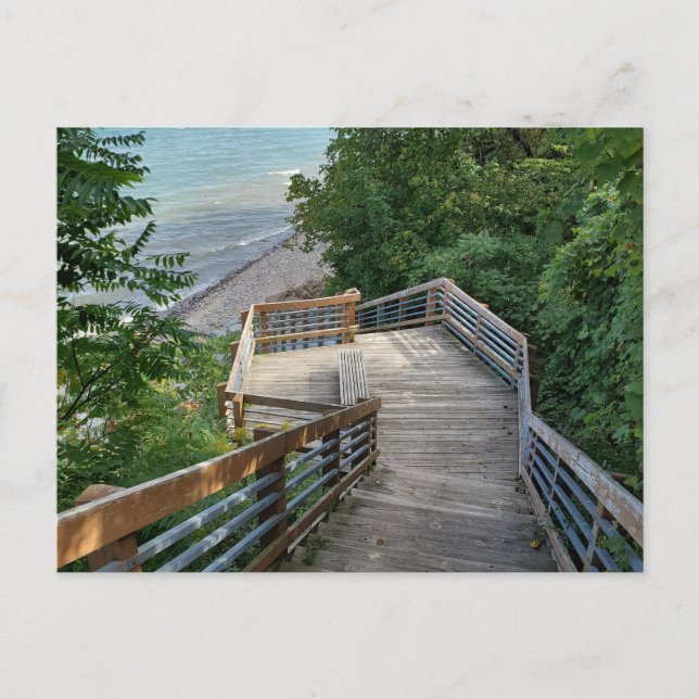 Cartão Postal perspectiva de Michigan (Frente)