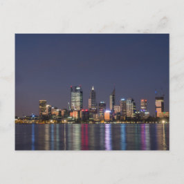 Cartão Postal Perth city skyline postcard
