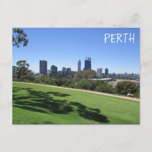 Cartão Postal perth skyline Park