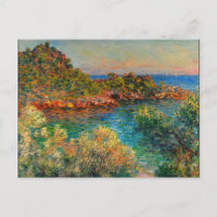Perto de Monte Carlo, famosa pintura de Claude Mon