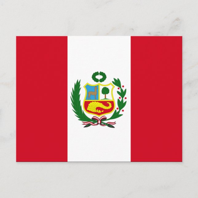 Cartão Postal Peru (Frente)