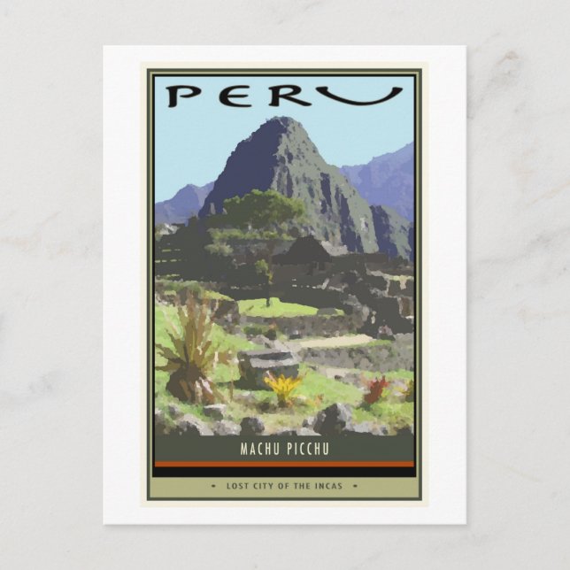 Cartão Postal Peru (Frente)