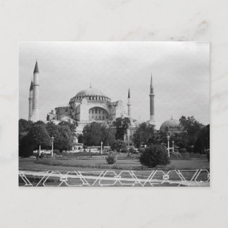 Cartão Postal Peru Vintage Istambul Basílica de Santa Sofia