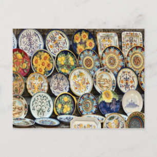 Cartão Postal Perugia Pottery