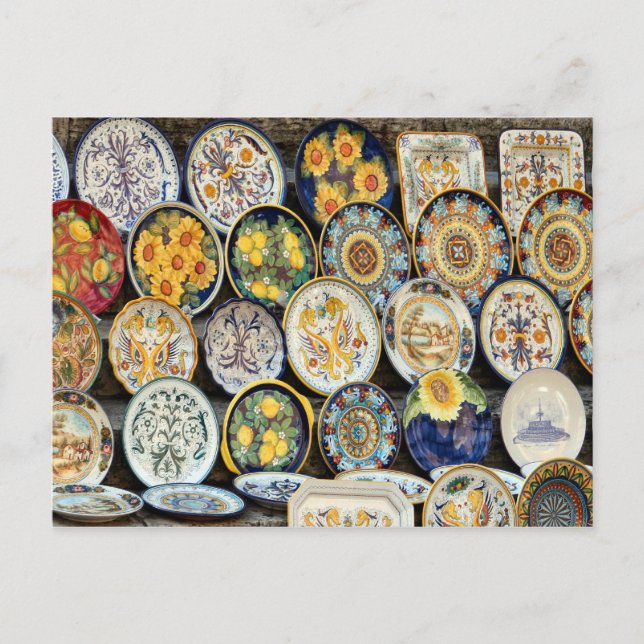 Cartão Postal Perugia Pottery (Frente)