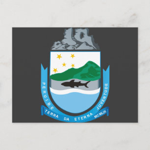 Cartão Postal Peruíbe São Paulo, Brasil