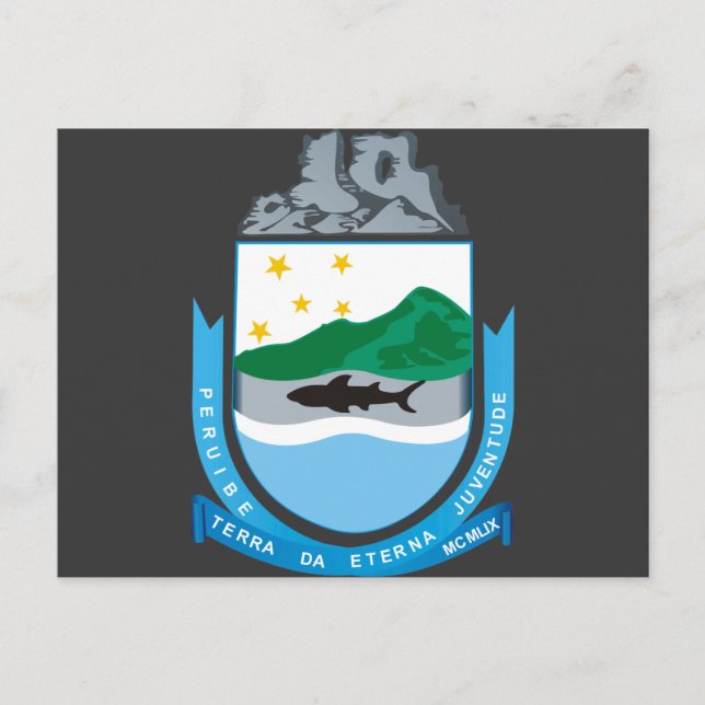 Cartão Postal Peruíbe São Paulo, Brasil (Frente)