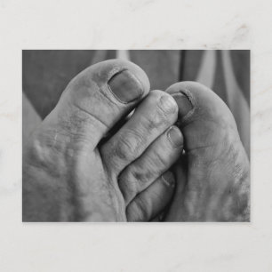 Cartão Postal Pés feios