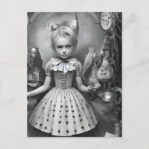 Cartão postal Pesadelo no País das Maravilhas