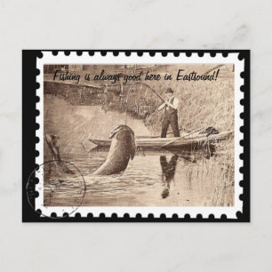 Cartão Postal Pesca Aqui no Eastsound