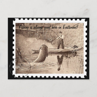 Cartão Postal Pesca Aqui no Eastsound