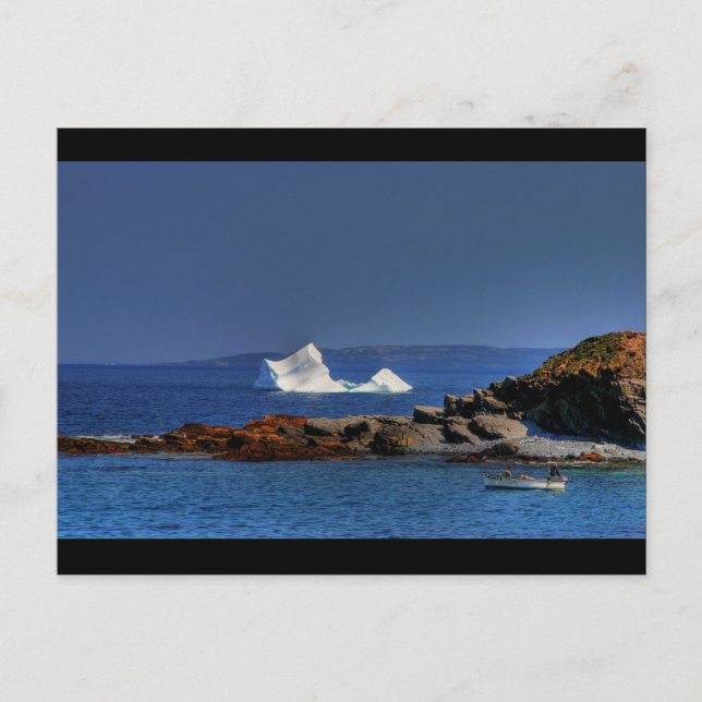 Cartão Postal Pesca de lagosta (Frente)