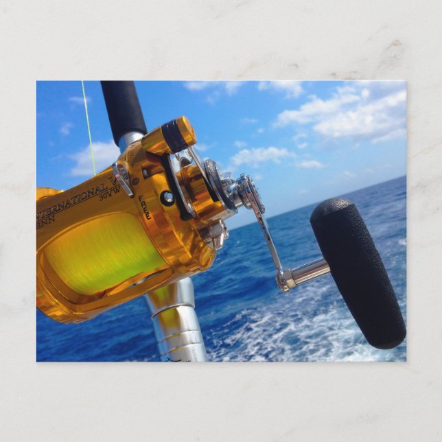 Cartão Postal pesca de vamos (Frente)