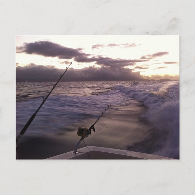 Cartão Postal Pesca em profundidade (Frente)