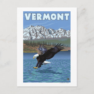 Cartão Postal Pesca VermontEagle