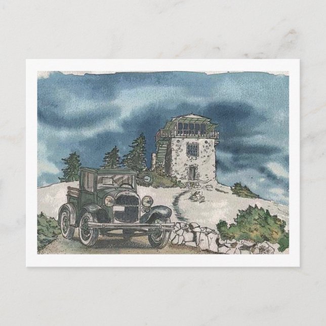 Cartão Postal Pesquisa de isolamento (Frente)