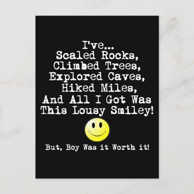 Cartão Postal Péssimo (Frente)