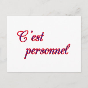 Cartão postal pessoal